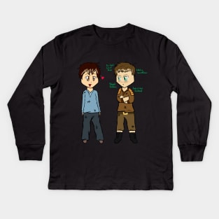 Gally C'Mon - Gally and Thomas - The Maze Runner Kids Long Sleeve T-Shirt